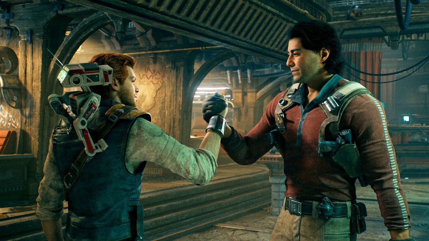 Cal and Bode in Star Wars Jedi: Survivor