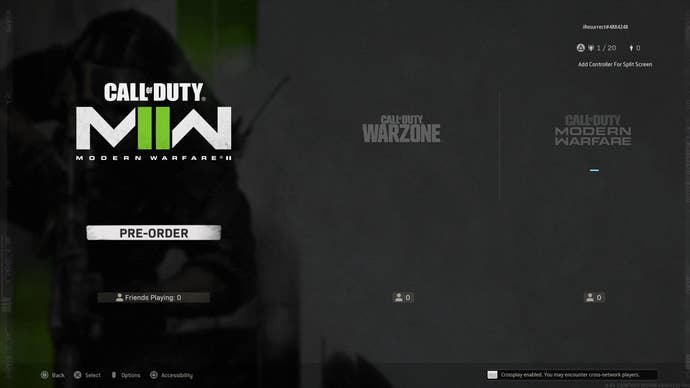 MW2 advert