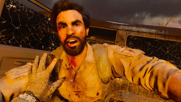 Alawi menyerang pemain dalam cutscene Call of Duty: Black Ops 6.