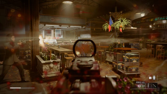 Baku tembak di pasar di Call of Duty: Black Ops 6.