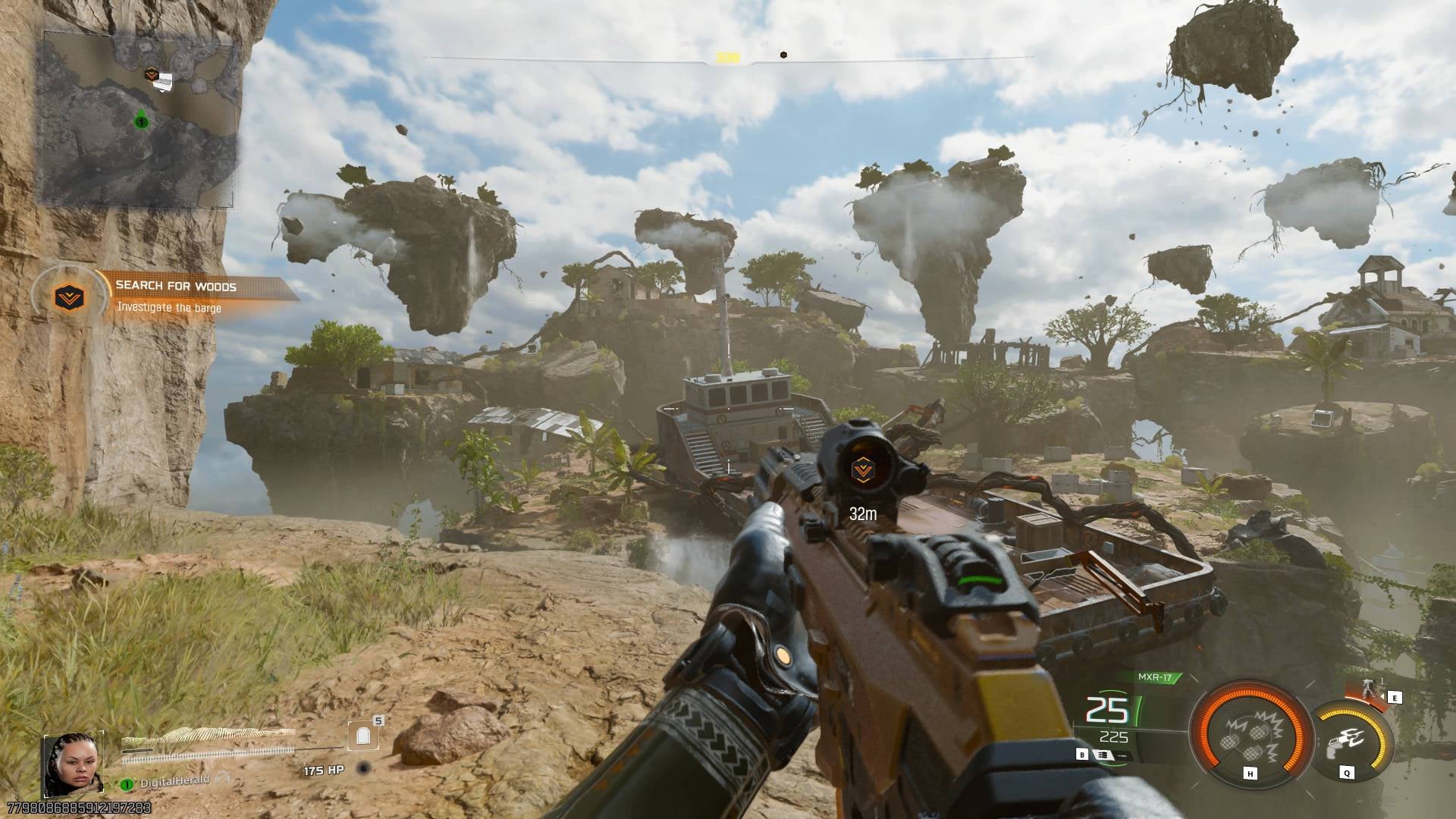 Floating islands, videogames' normalised shorthand for weird shit. - 6