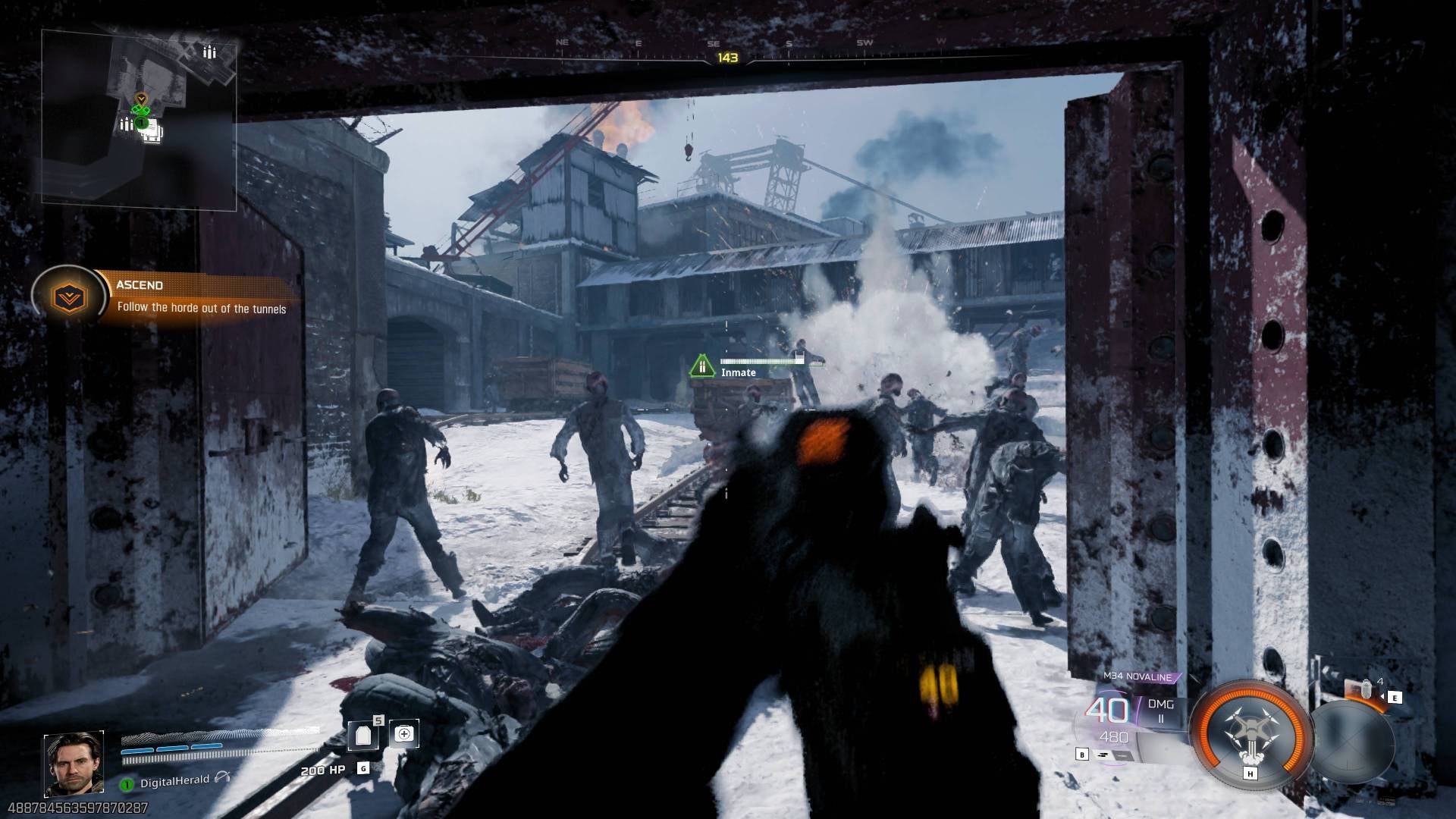 Thanks to the mind virus released over Avalon, Call of Duty's zombies have spread to its po-faced co-op campaign. - 5