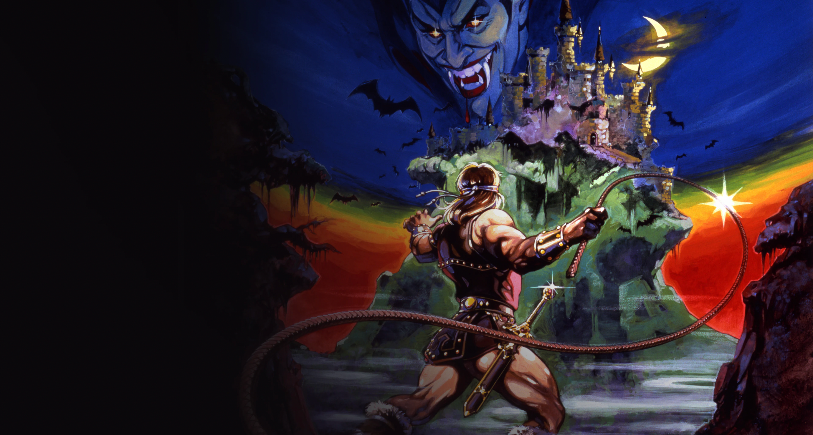 Captura de tela da Castlevania Anniversary Collection