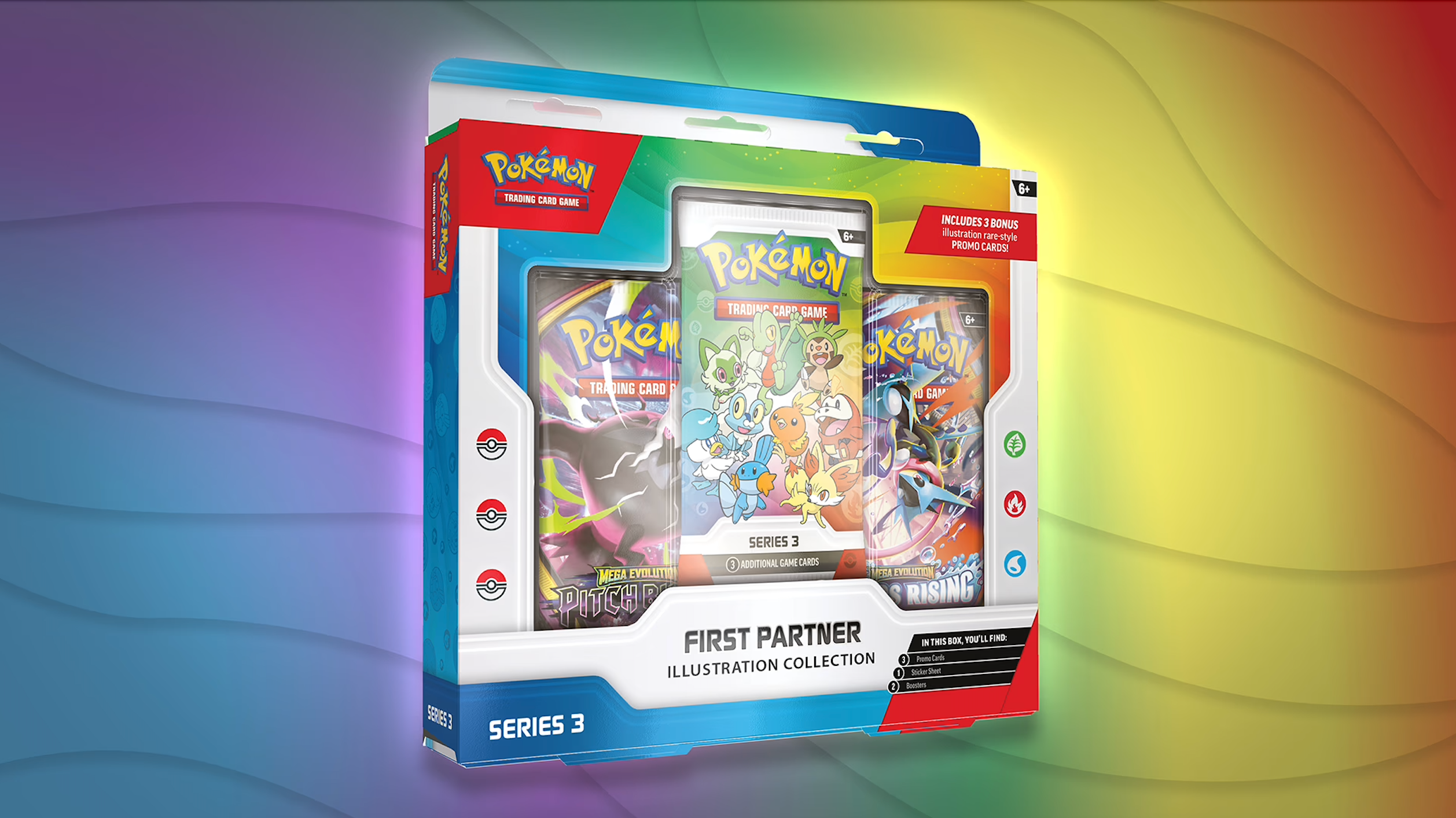 Pokémon TCG: First Partner Illustration Collection Series 3 chega em breve