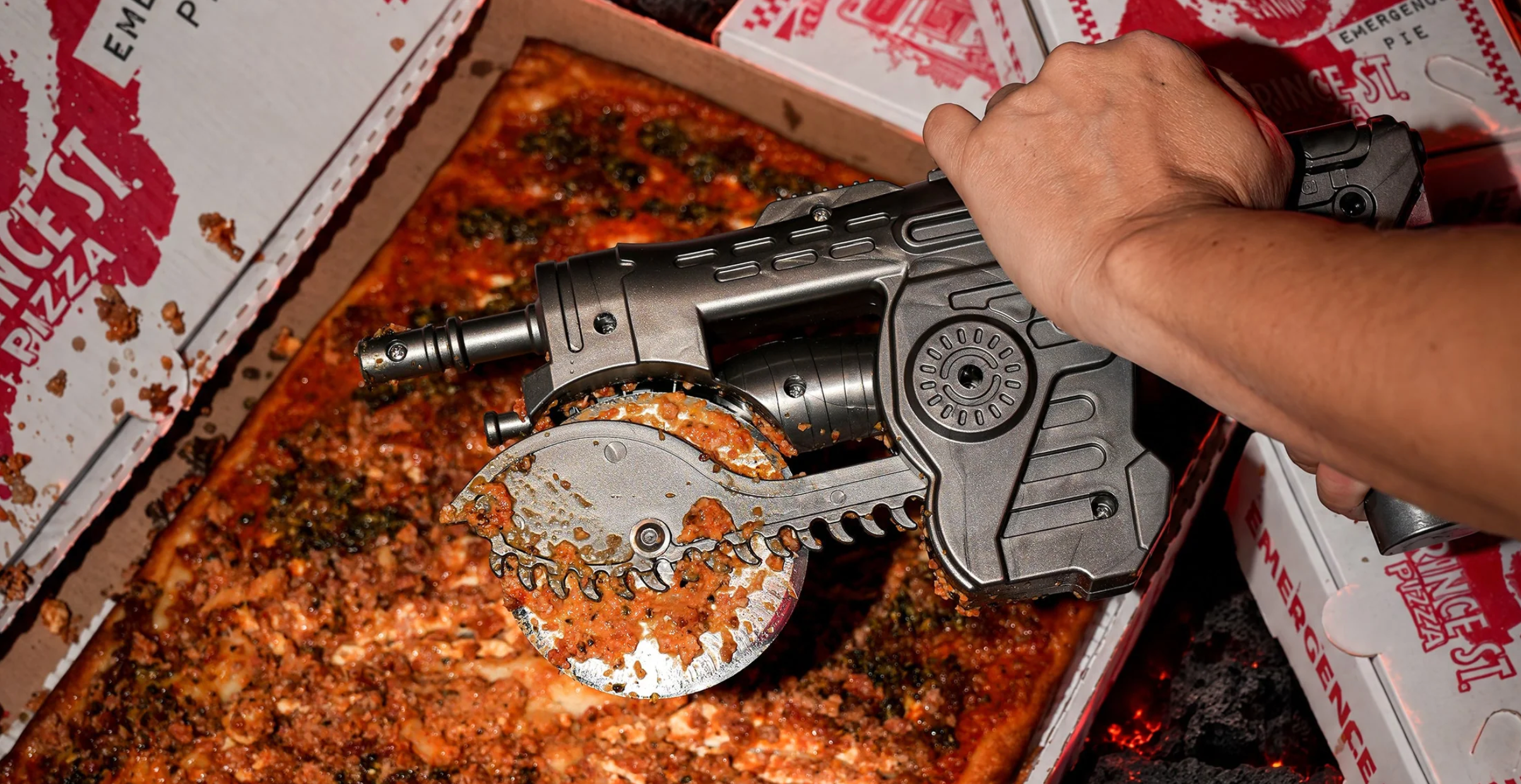 O melhor cortador de pizza é da Xbox
