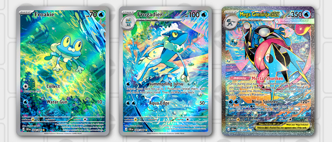 Pokémon TCG Chaos Rising e a arte conectada entre 3 cartas