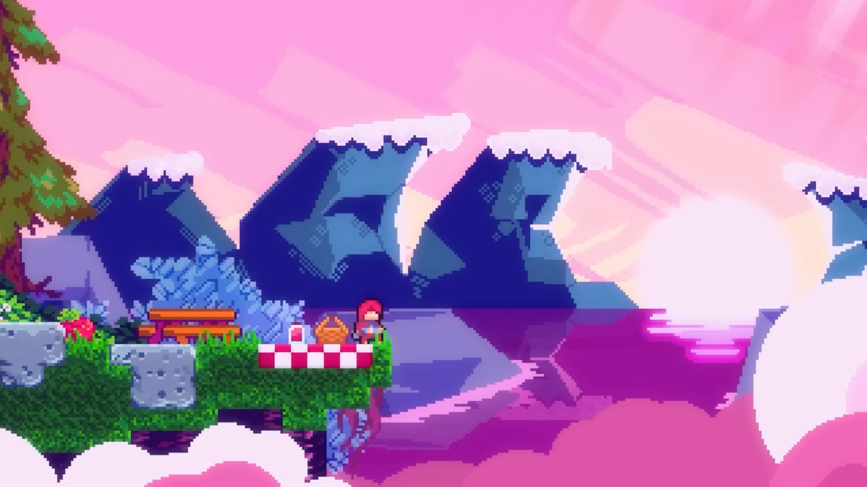 The massive Celeste Strawberry Jam mod looks amazing Rock Paper