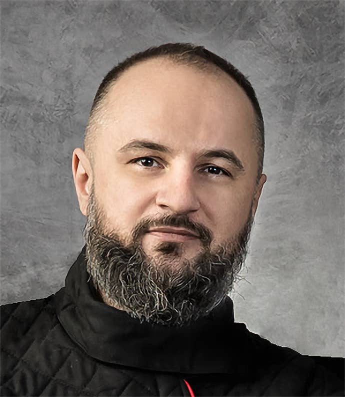 A headshot of Hexworks creative director, Cezar Virtosu.