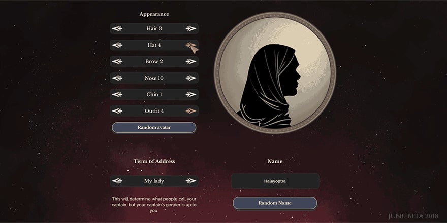 Sunless Character How to design gender-inclusive character customisation tools ...