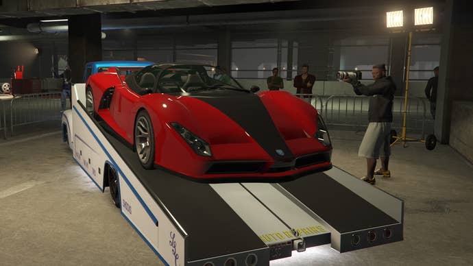 The Cheetah in GTA Online (prize ride)