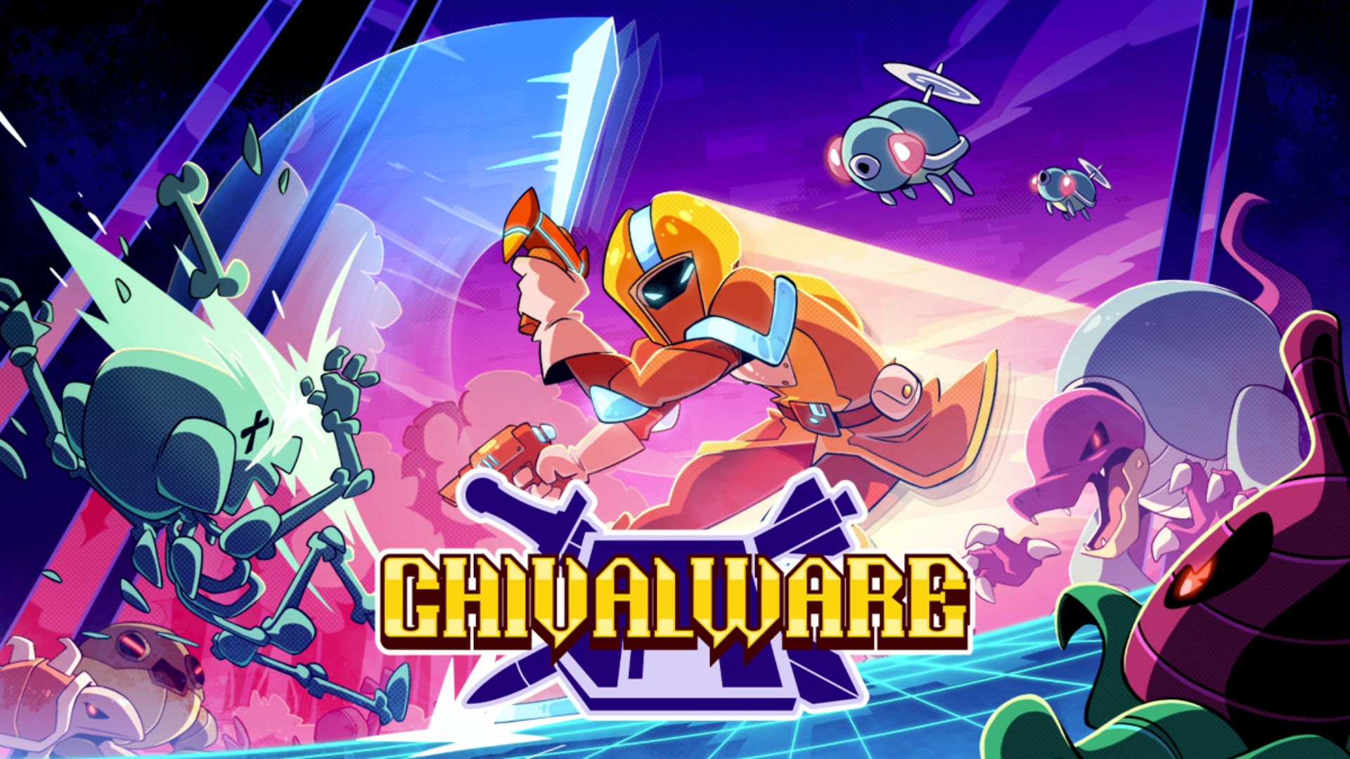 Chivalware: In diesem neuen Roguelite werden Disketten eure Waffen