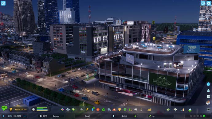 Cities Skylines 2 moving astatine High quality.