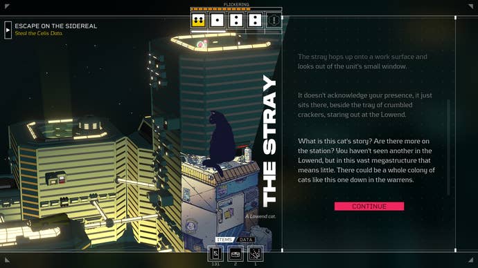 The stray cat from Citizen Sleeper