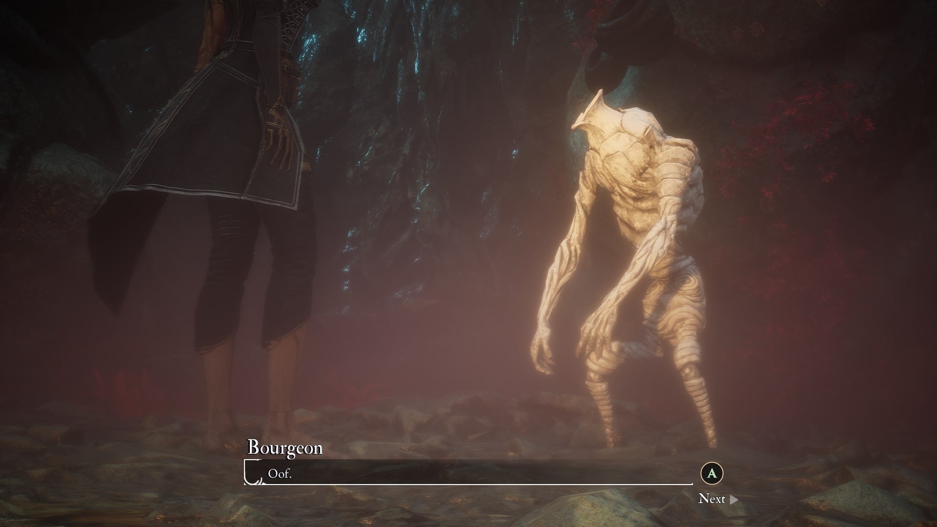 Lune speaks with The Small Burgeon in Clair Obscur: Expedition 33 - 4