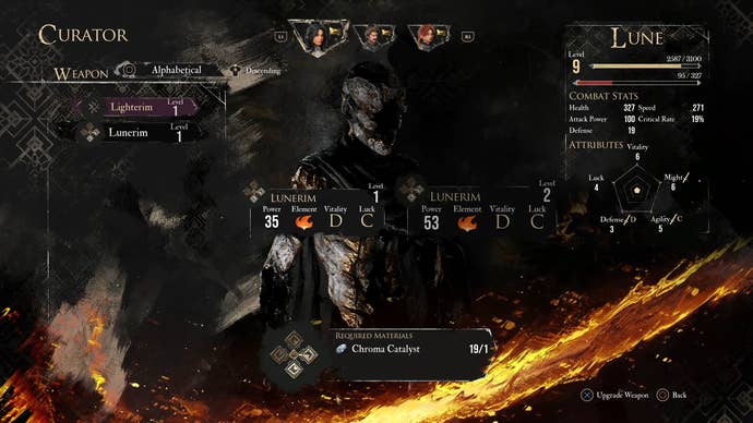 clair obscur screenshot: curator