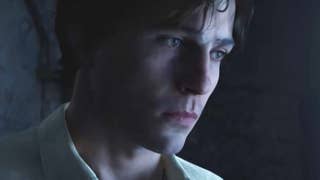 Close up of a young male man wearing a white shirt in Mafia The Old Country