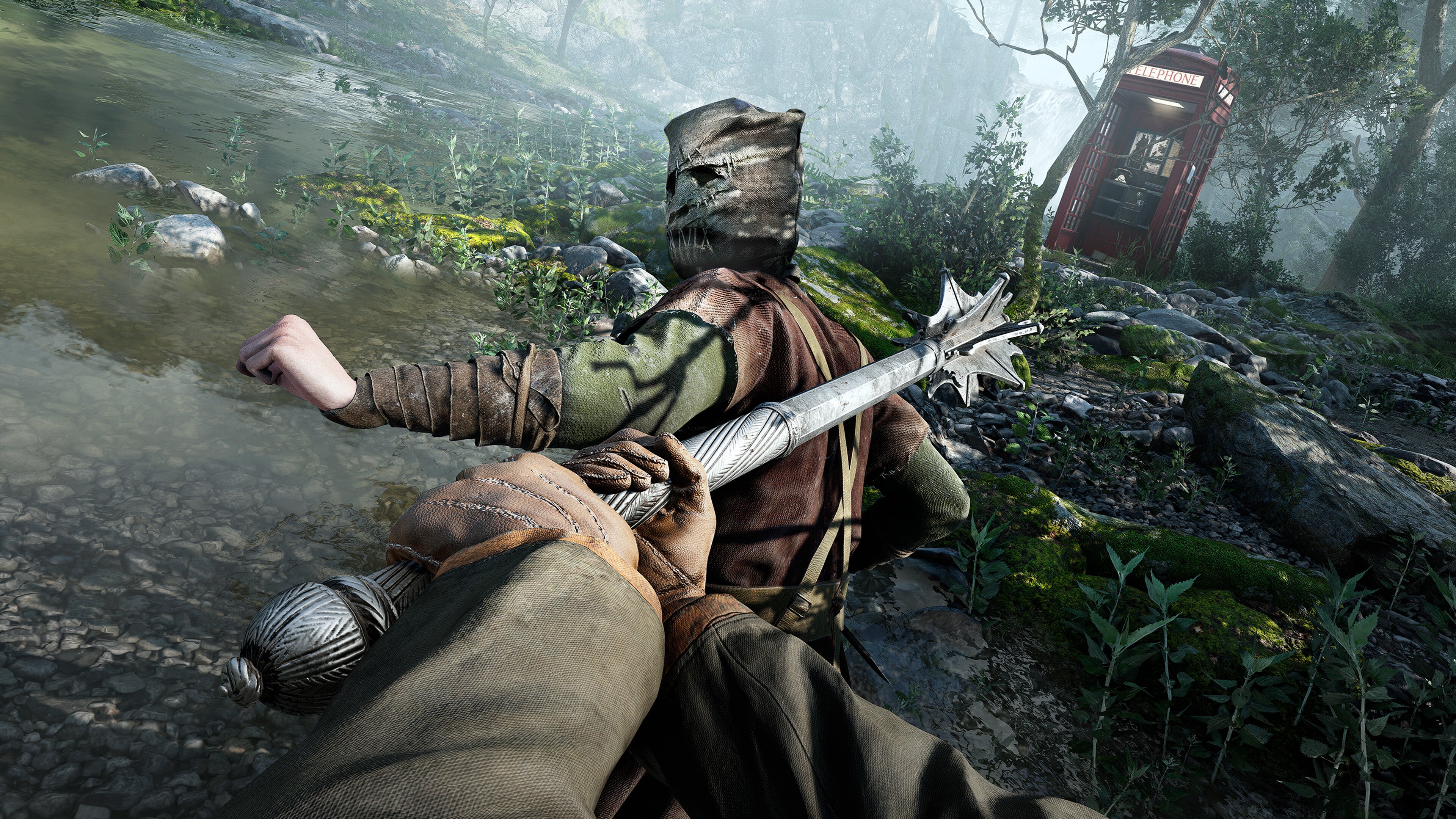 Combat in Atomfall&rsquo;s English countryside complete with red phone box