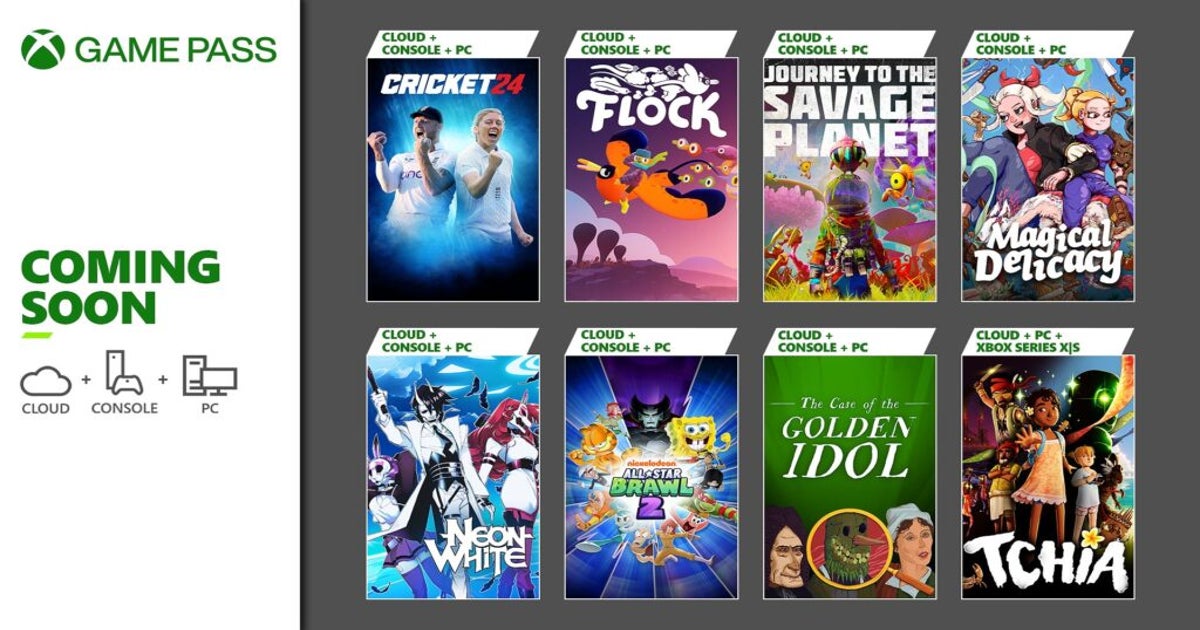 Annuncio dell'elenco dei giochi Xbox Game Pass per luglio 2024