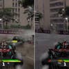 F1 24 on PS5 Pro’s quality mode compared to the standard PS5 quality mode.
