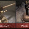 Comparison of Riven’s 1997 original release with the 2024 Unreal Engine 5 remake.