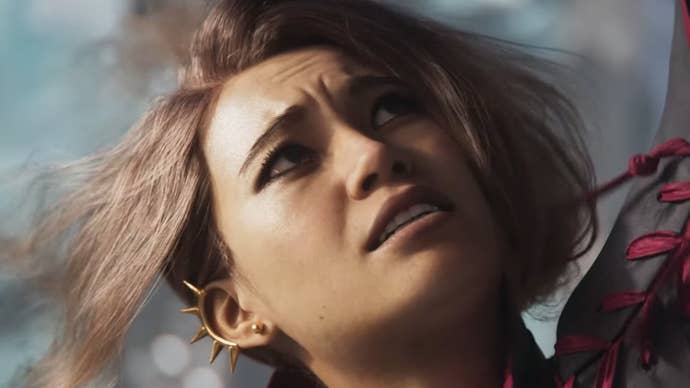 A character from Concord looks concerned.