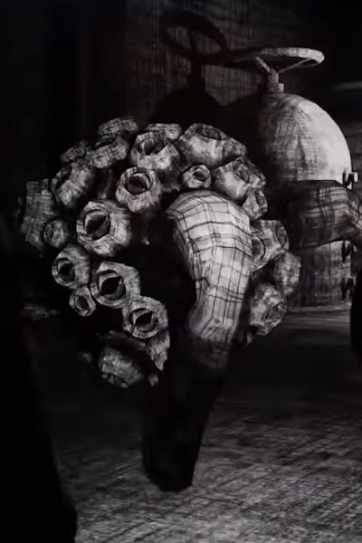 A Barnacale Ball monster in Content Warning.