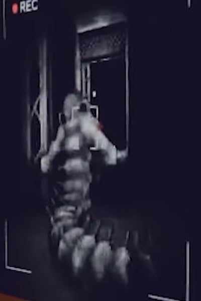 The back of a Larva monster in Content Warning.