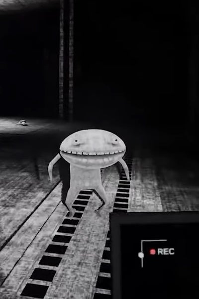 A Mouthe monster in Content Warning.