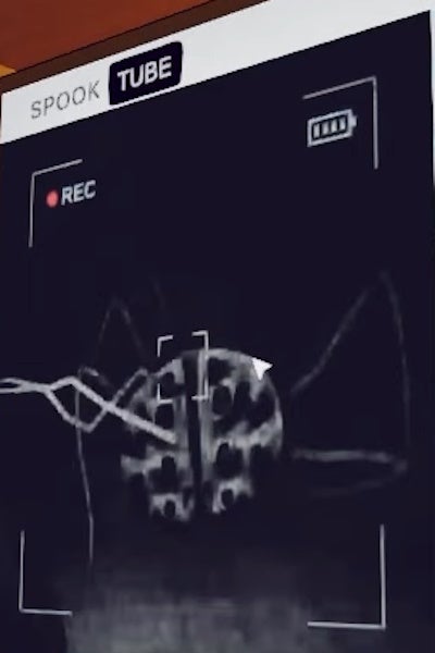 Recording of a Spider monster in Content Warning.