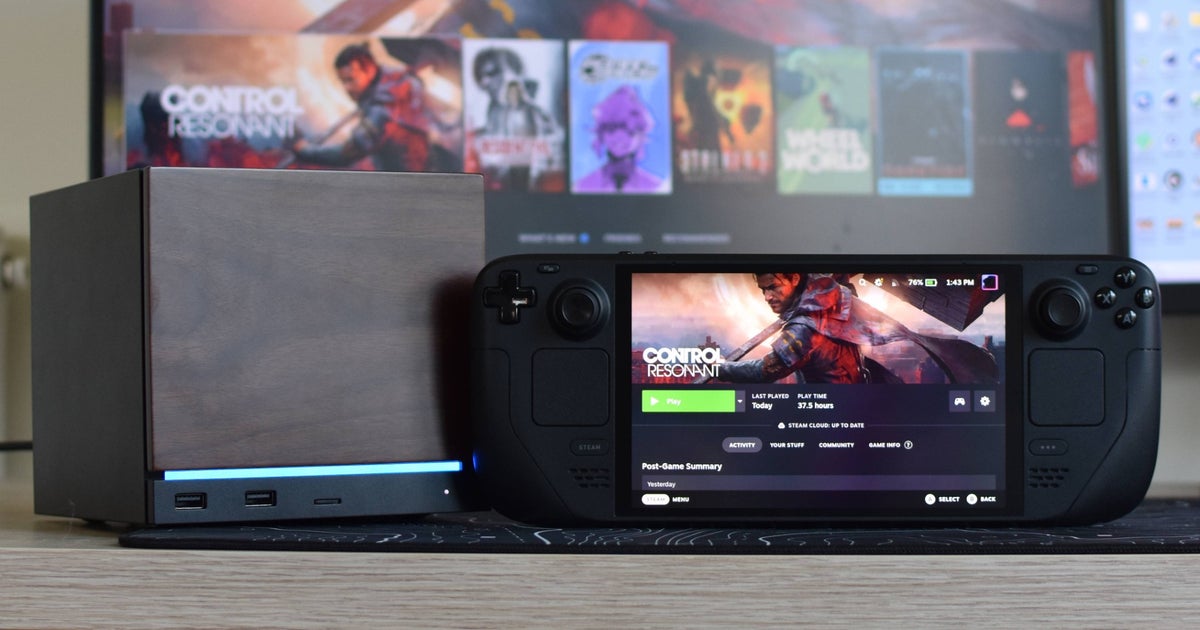 The Steam Machine handles Control Resonant capably, but the promised Steam Deck support is a letdown The Steam Machine handles Control Resonant capably, but the promised Steam Deck support is a letdown