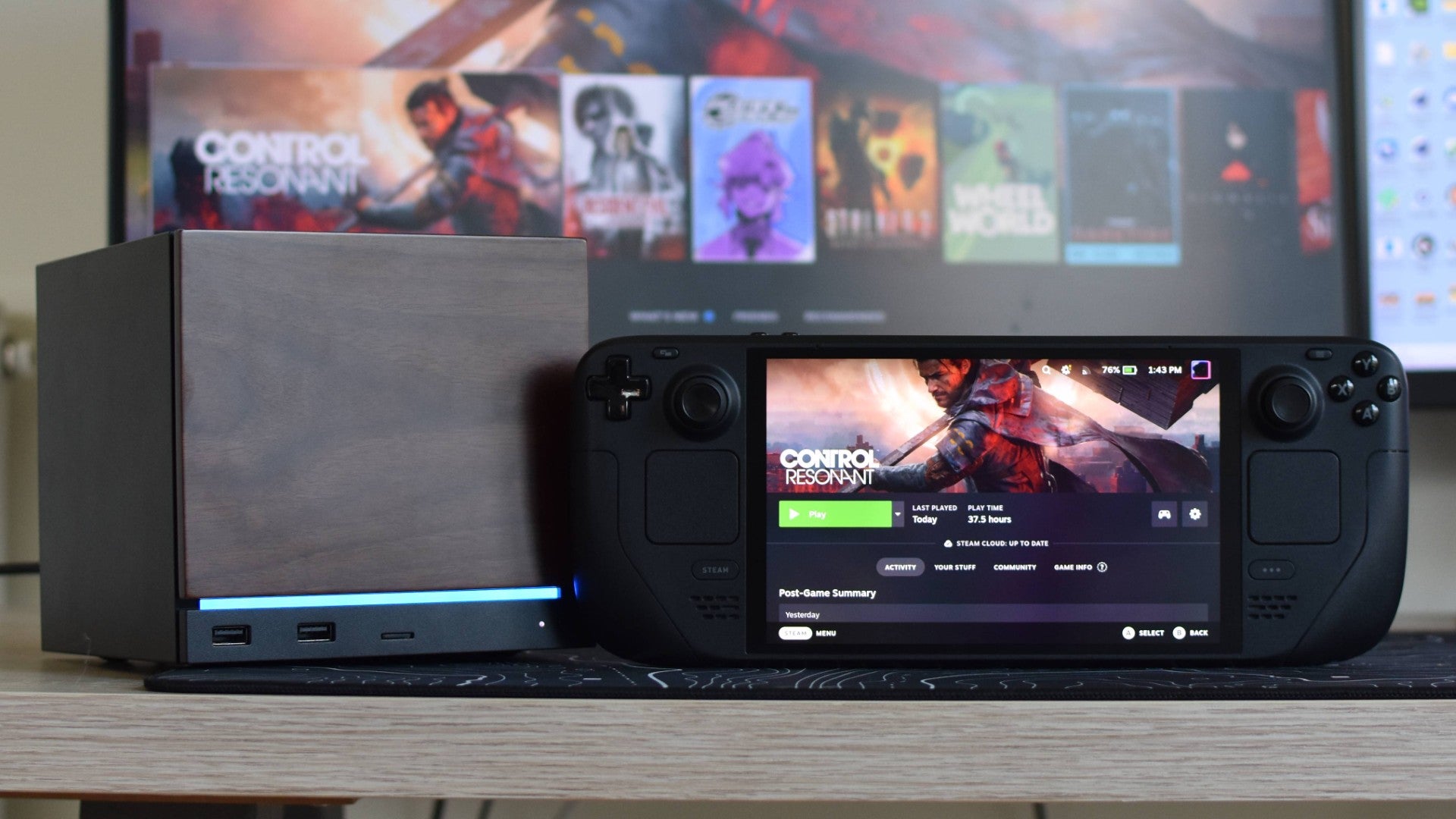 Control Resonant на Steam Deck и Steam Machine: как игра работает на устройствах Valve Steam Deck рядом со Steam Machine