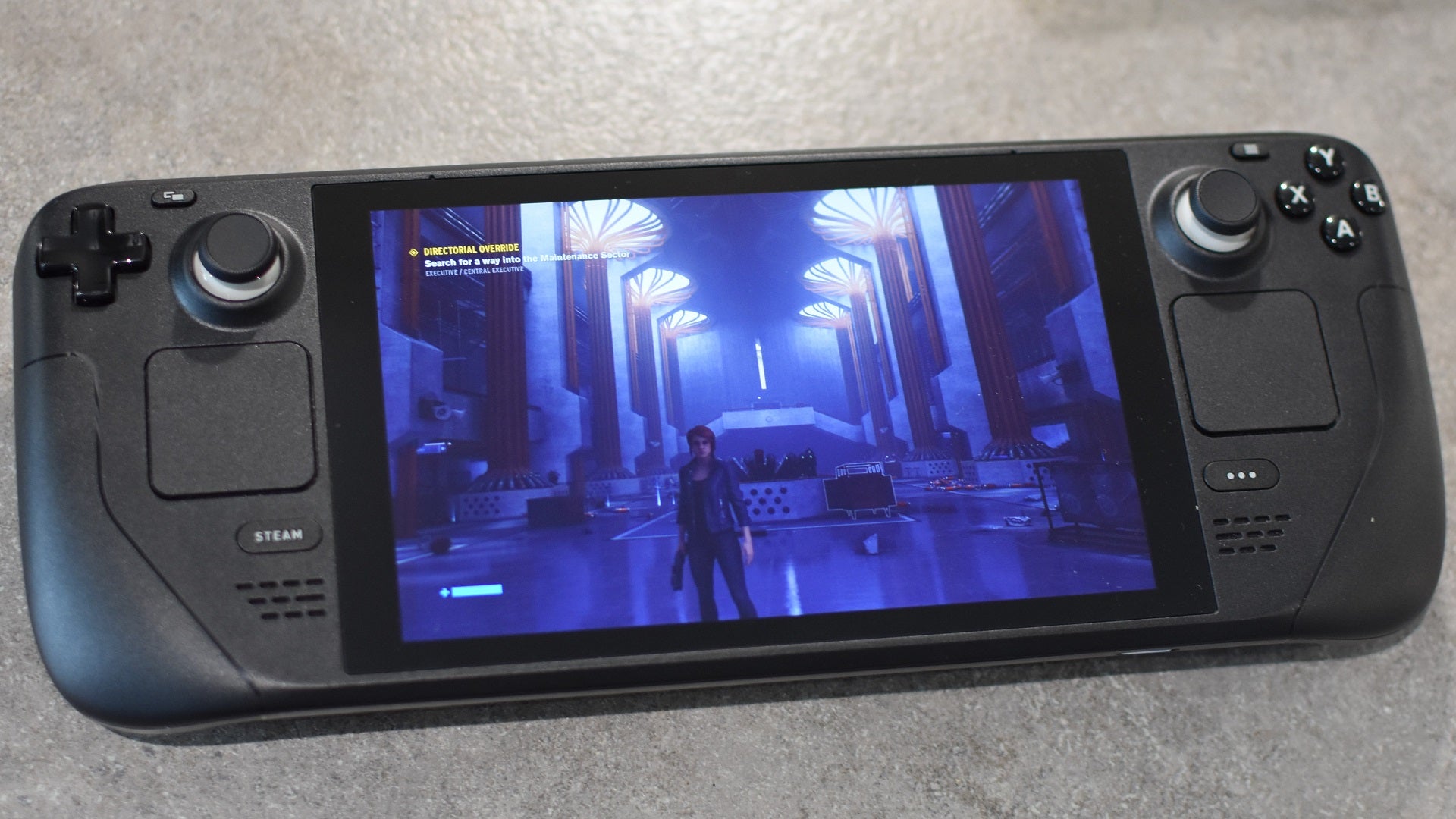 Control running on the Steam Deck.