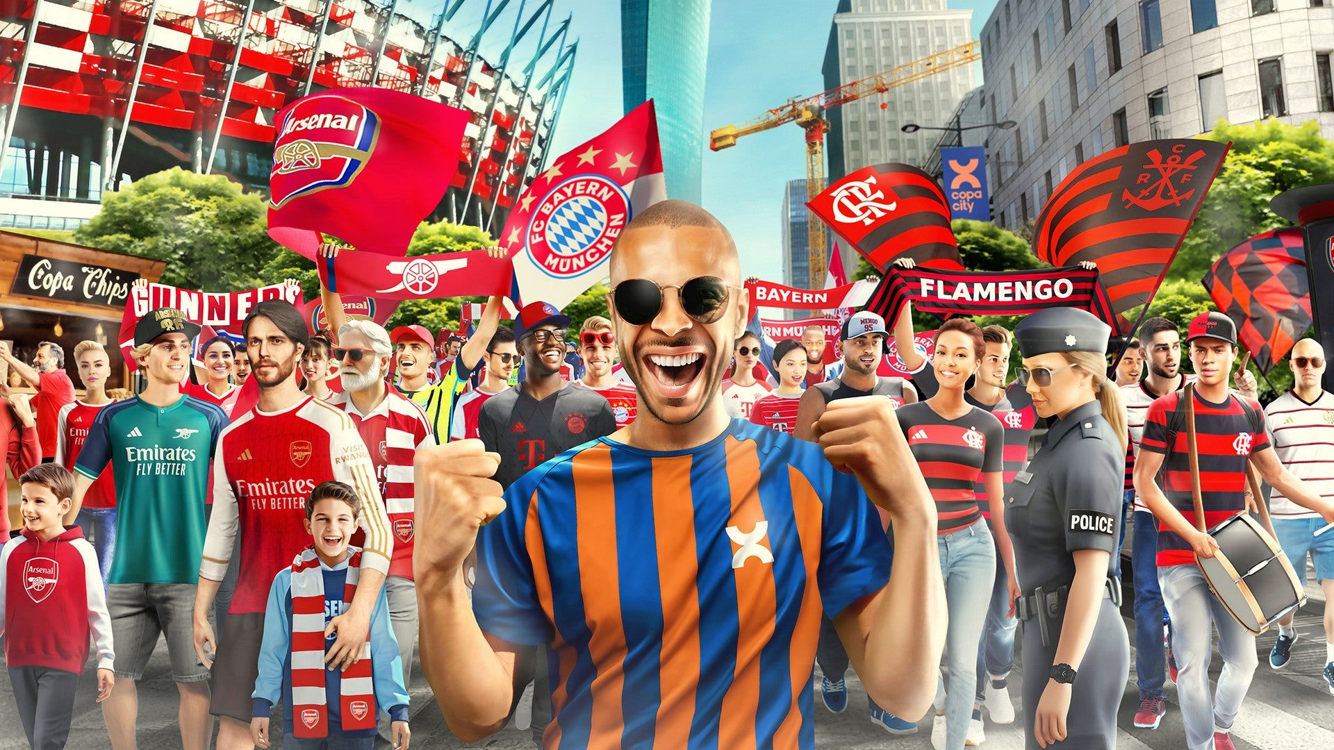 Copa City macht dich auf PC und Konsole zum FußballTycoon, zum Launch