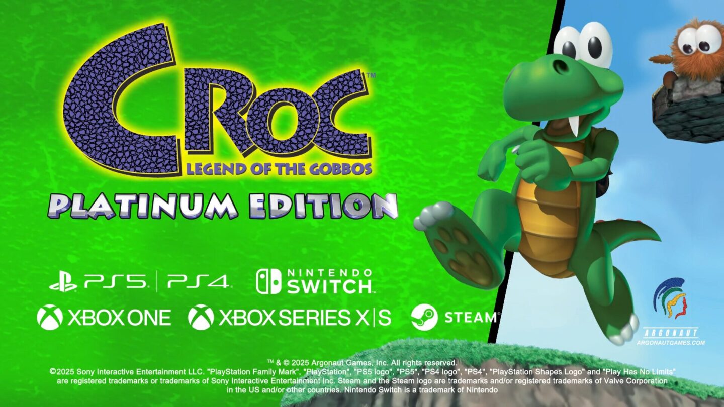 Anunciada la actualización Platinum Edition para Croc: Legend of the Gobbos