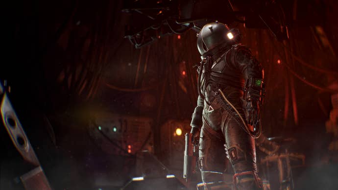 Official Cronos: The New Dawn screenshot showing you inside the Pod