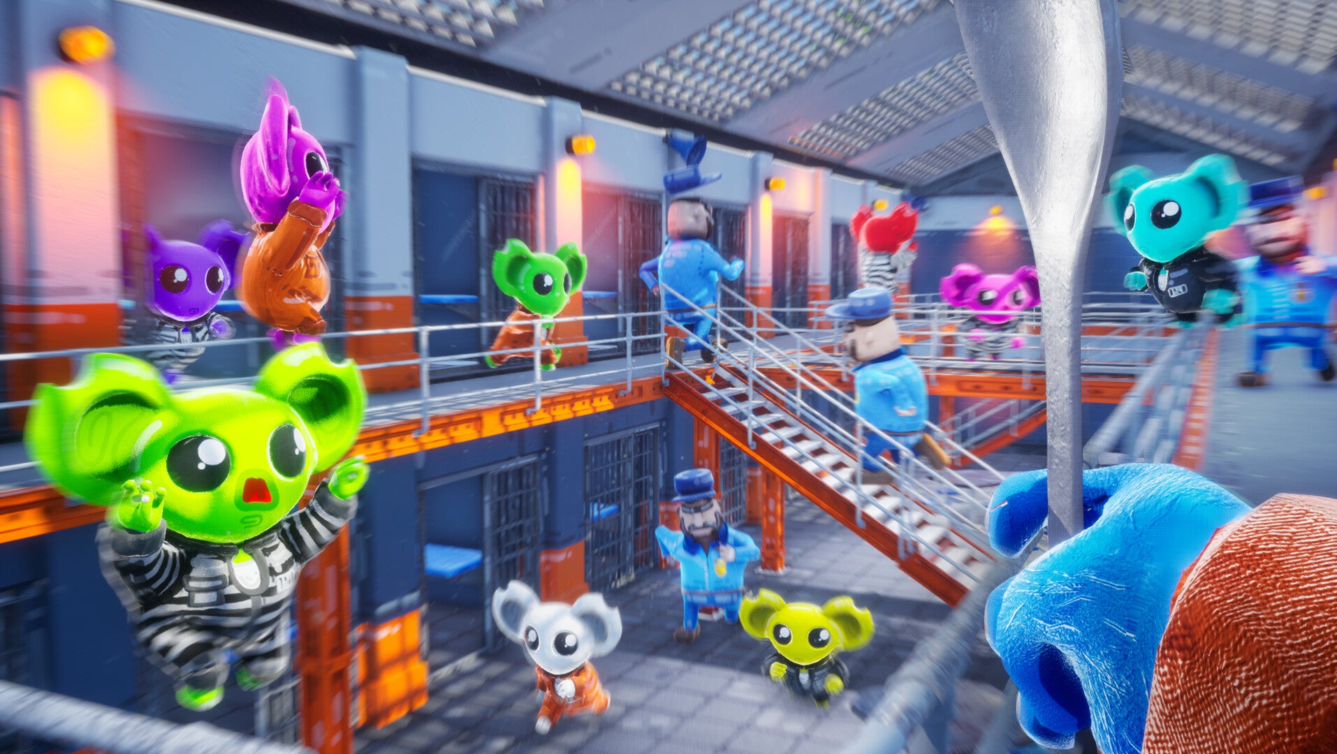 El multijugador de huidas de prisión Cuffbust es el nuevo juego del creador de Choo-Choo Charles