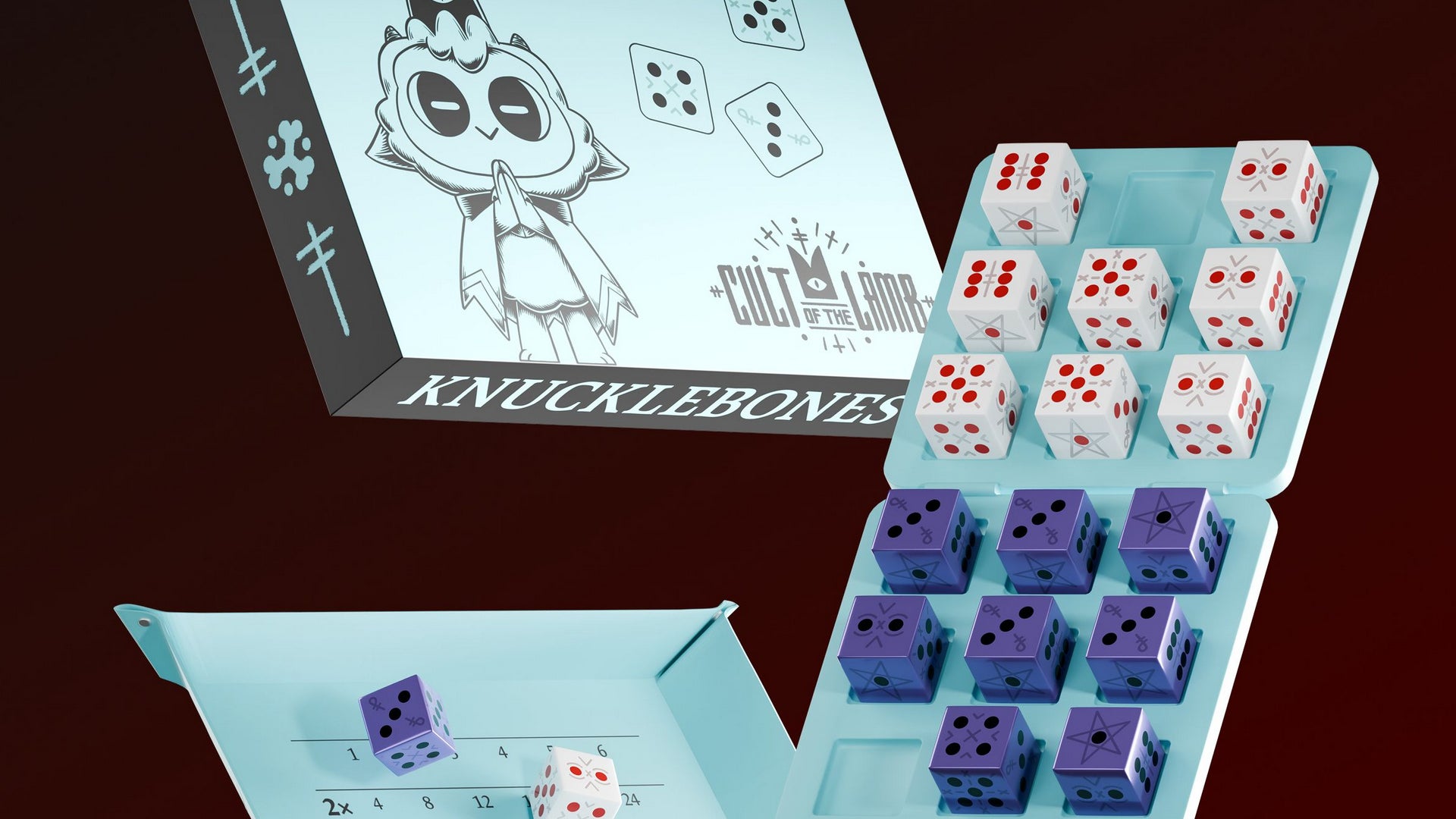 Cult of the Lamb: Knucklebones – Das beliebte Würfelspiel bekommt eine offizielle physische Version