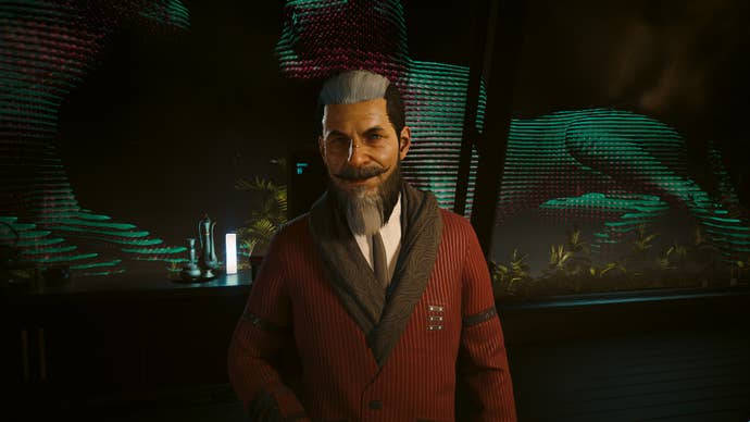 Mr Hands in Cyberpunk 2077: Phantom Liberty.