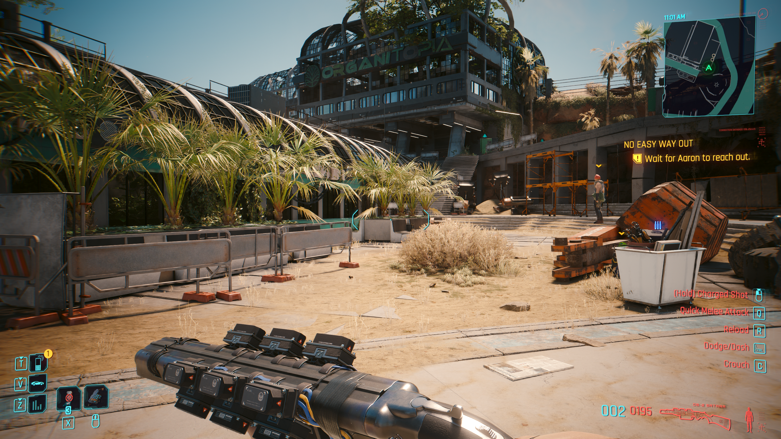 Cyberpunk 2077 running with DLSS Model M.