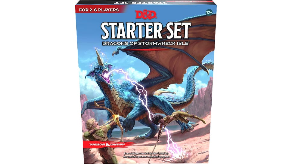 The Cover art of the D&amp;D 5E Starter Set Stormwreck Isle