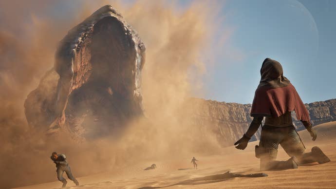 Sandworm successful Dune Awakening