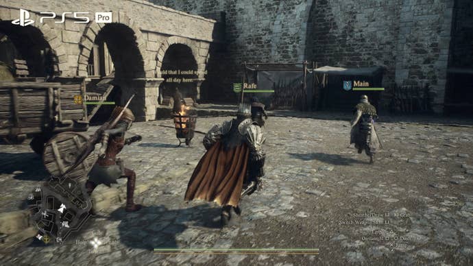 dragon’s dogma 2 screenshot on ps5 pro