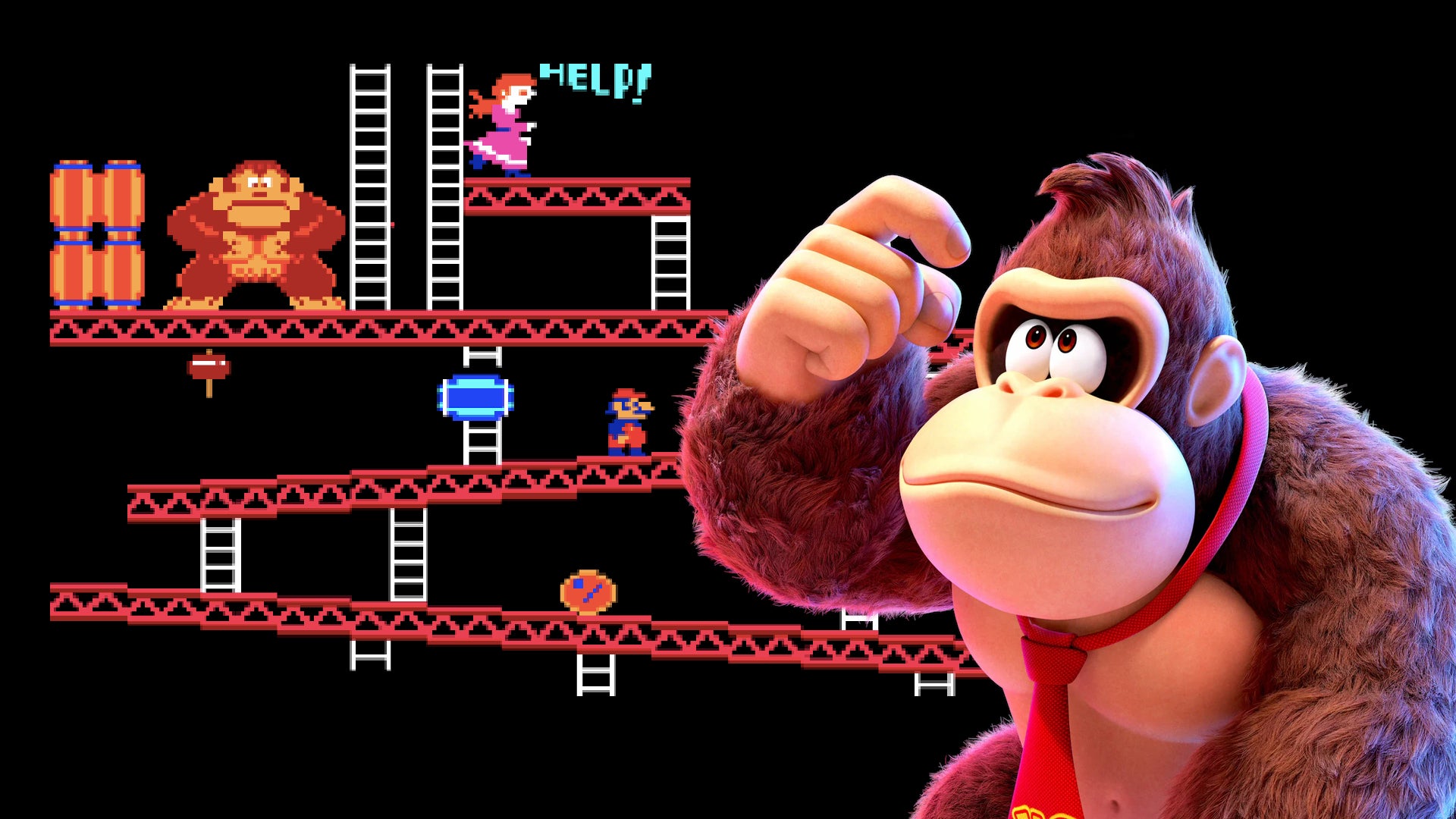 Donkey Kong: Miyamoto wollte ursprünglich einen Menschen im Gorillakostüm als Charakterdesign