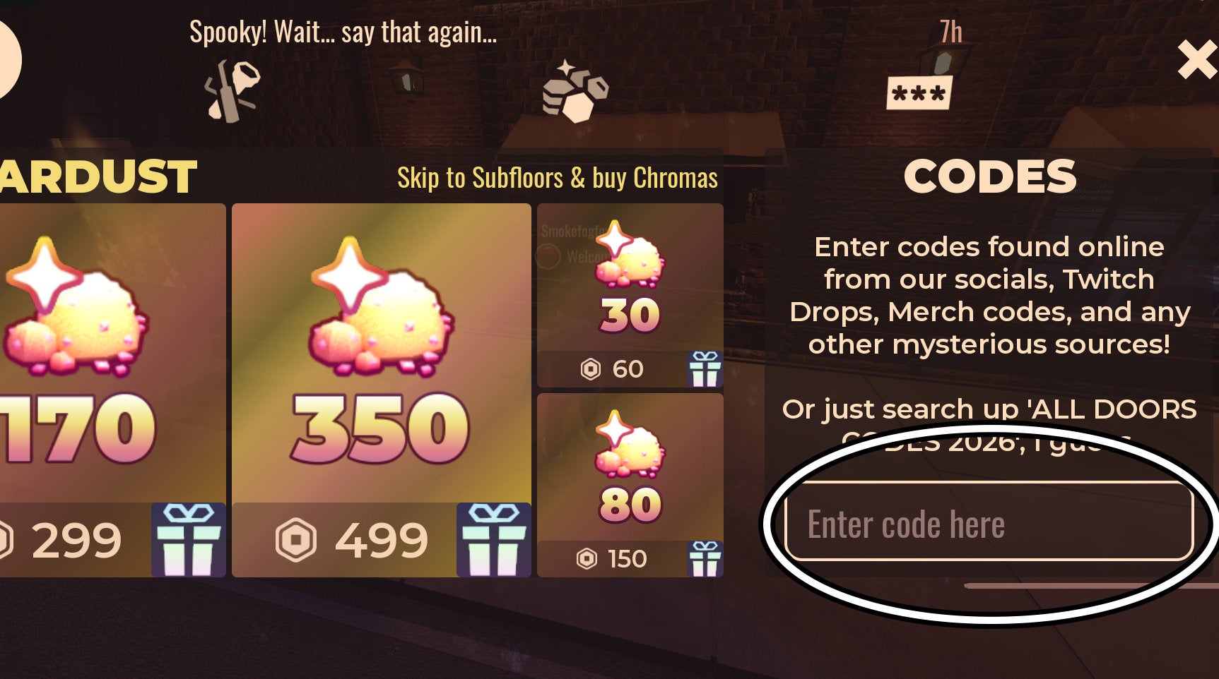 DOORS codes for October 2026 | Eurogamer.net