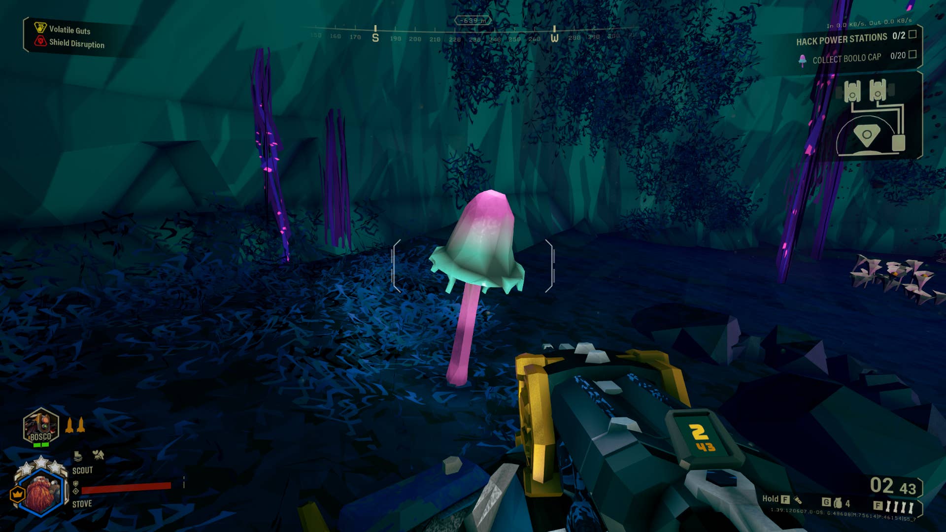 A boolo cap in Deep Rock Galactic.