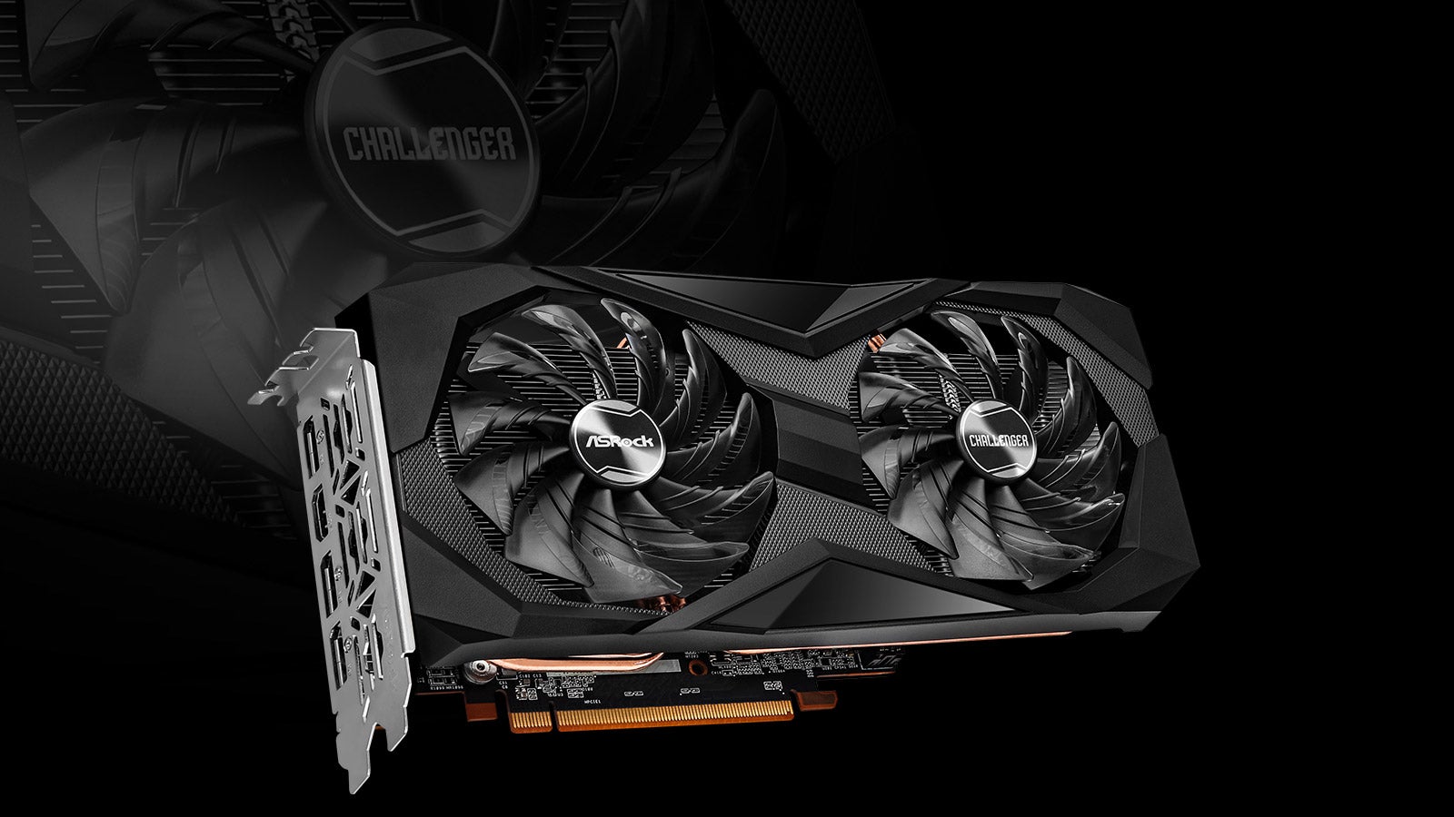 asrock rx 6600 dual challenger d graphics card
