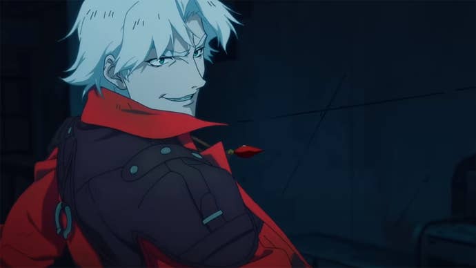 Dante in Netflix’s Devil May Cry anime