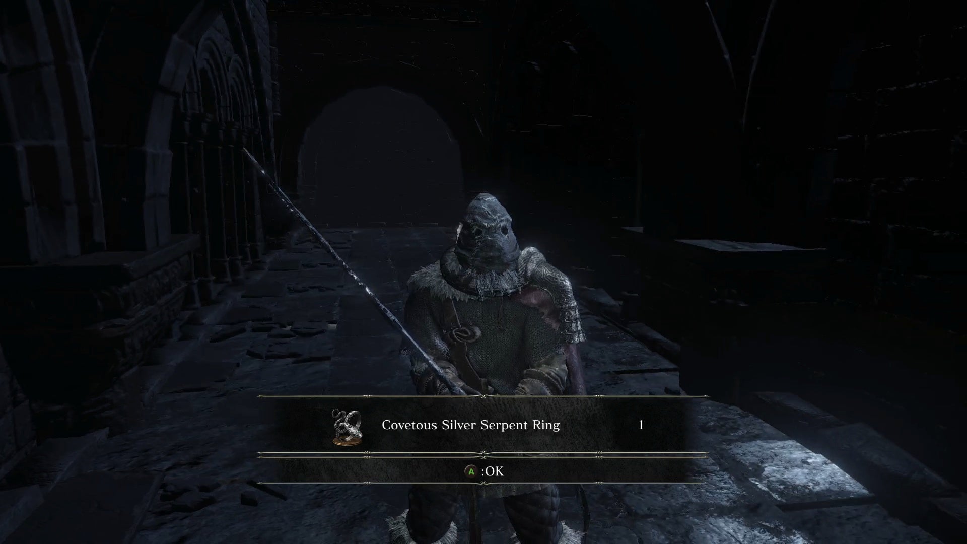 Dark Souls 3 Covetous Silver Serpent Ring