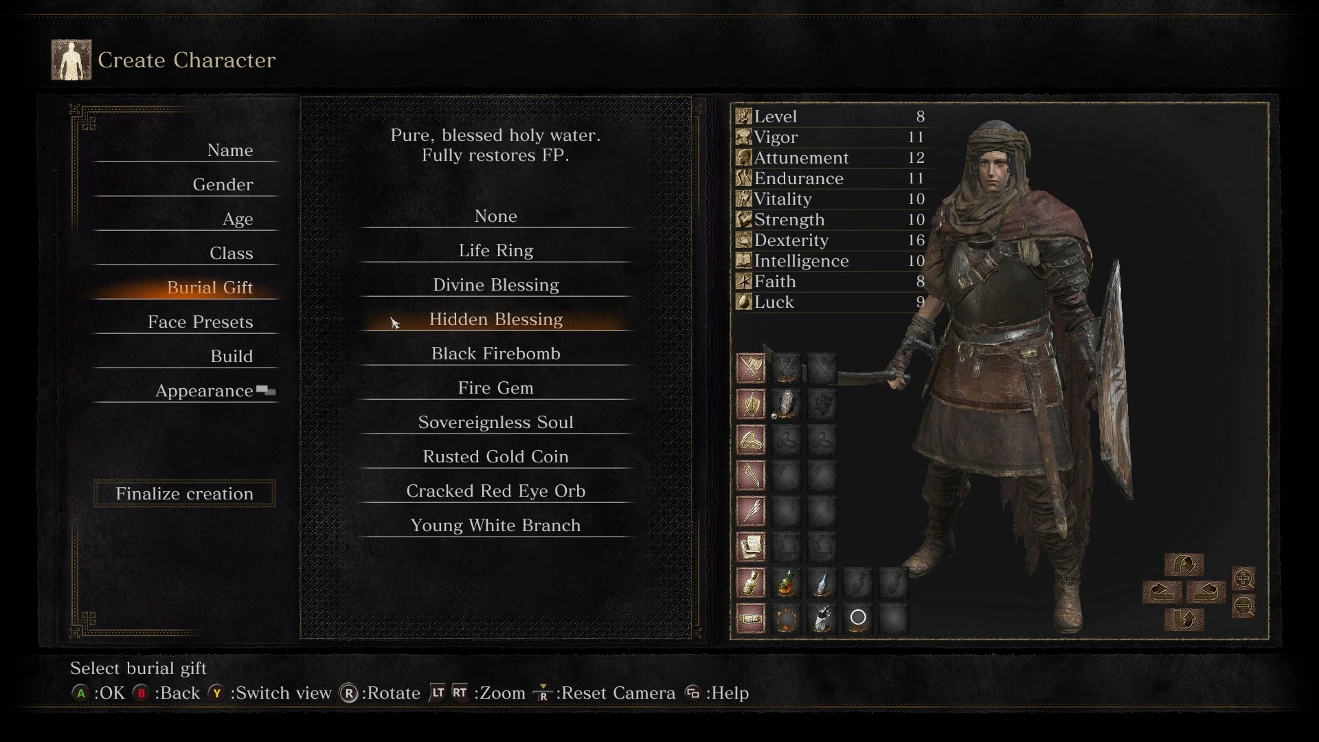 Dark Souls 3: Character Class and Burial Gift Guide | VG247