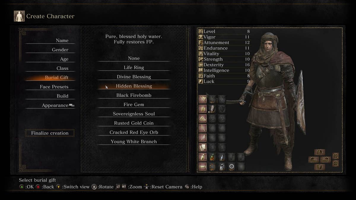 Dark Souls 3: Character Class and Burial Gift Guide | VG247